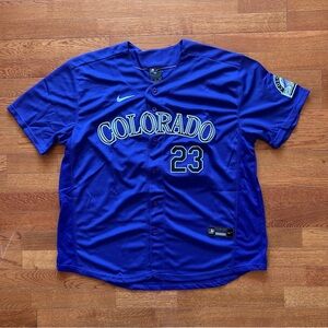 Colorado Rockies Kris Bryant Nike Jersey